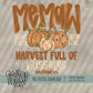 Harvest Full of Blessings Collection; Memaw