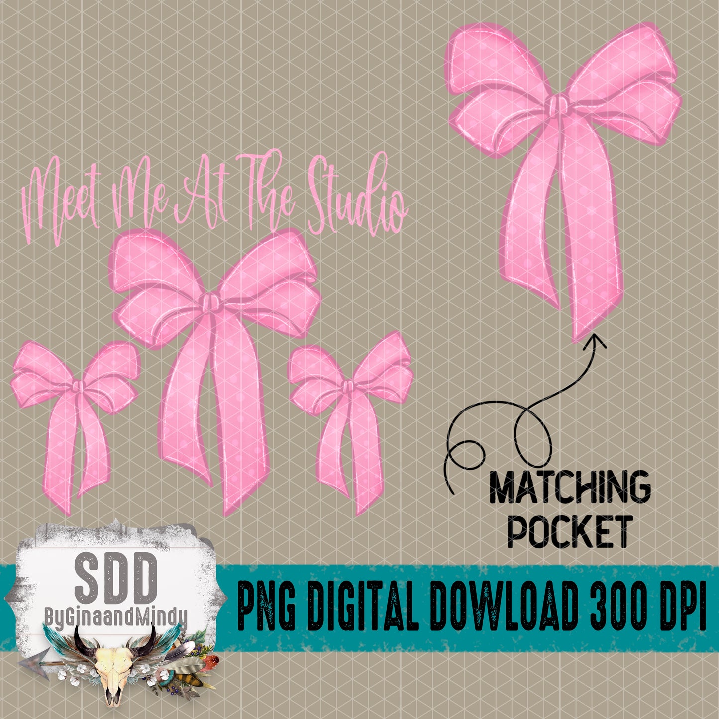 Meet Me At The Studio Bundle; DIY Font Used is KA The Wish