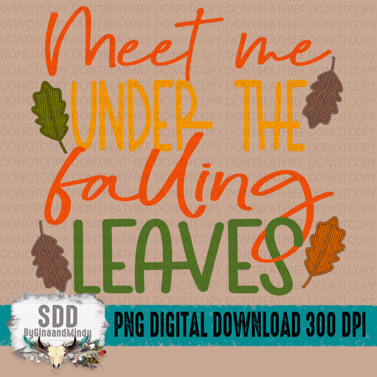 Meet Me Under The Falling Leaves