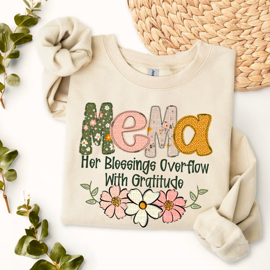 Boho Floral; Mema