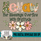 Boho Floral; Memaw