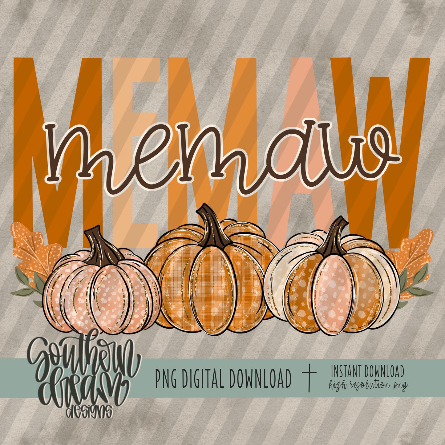 Pumpkin Trio; MEMAW