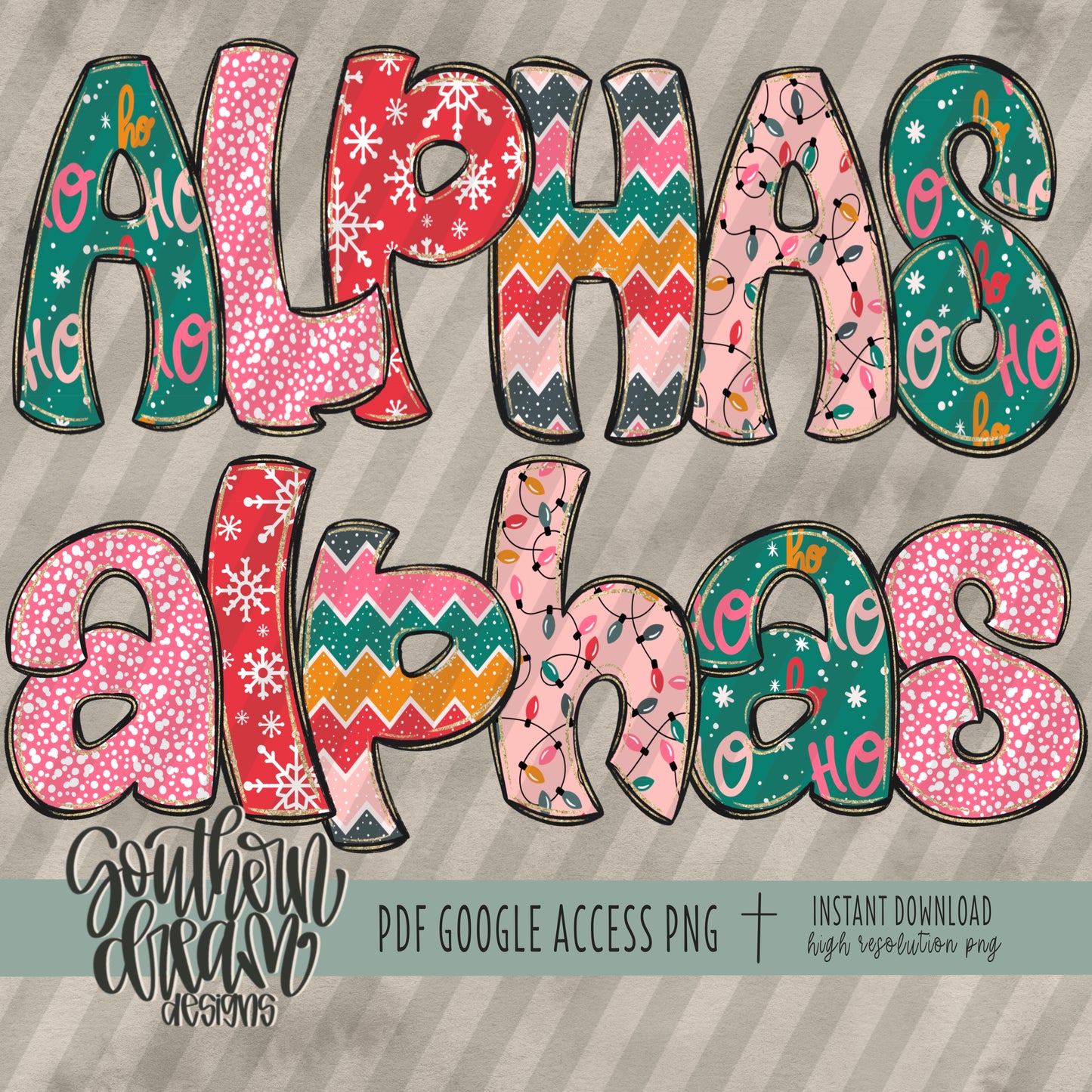 Alpha Collab Bundle; Featuring Caplinger Creations, Bless This Mess Designs, Southern Comfort Graphics