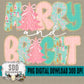 Pastel and Faux Lace Merry and Bright