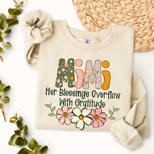 Boho Floral; Mimi
