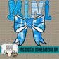 Blue Coquette Valentines Day; Mini