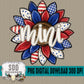 Patriotic Sunflower Collection; Mama & Mini Bundle