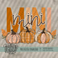 Pumpkin Trio; MINI