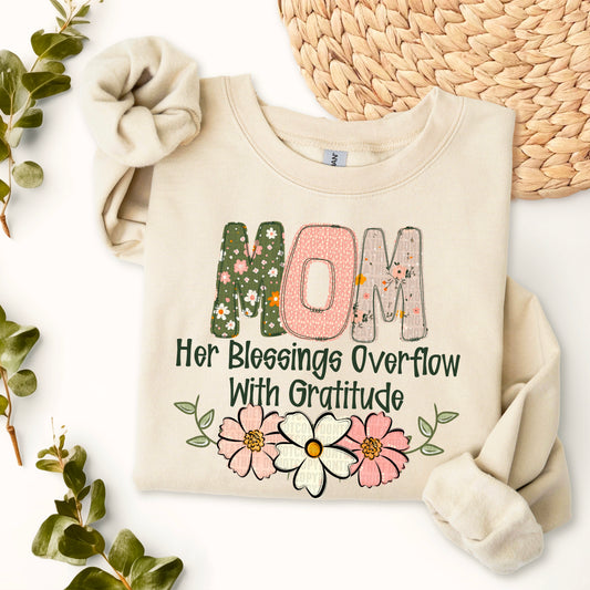 Boho Floral; Mom