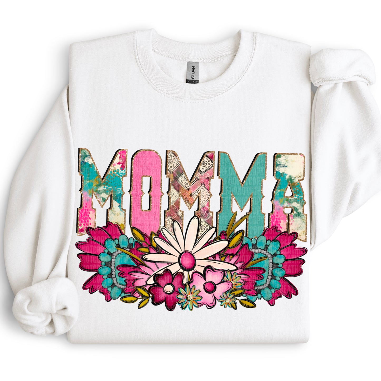 Western Floral Title Name Momma