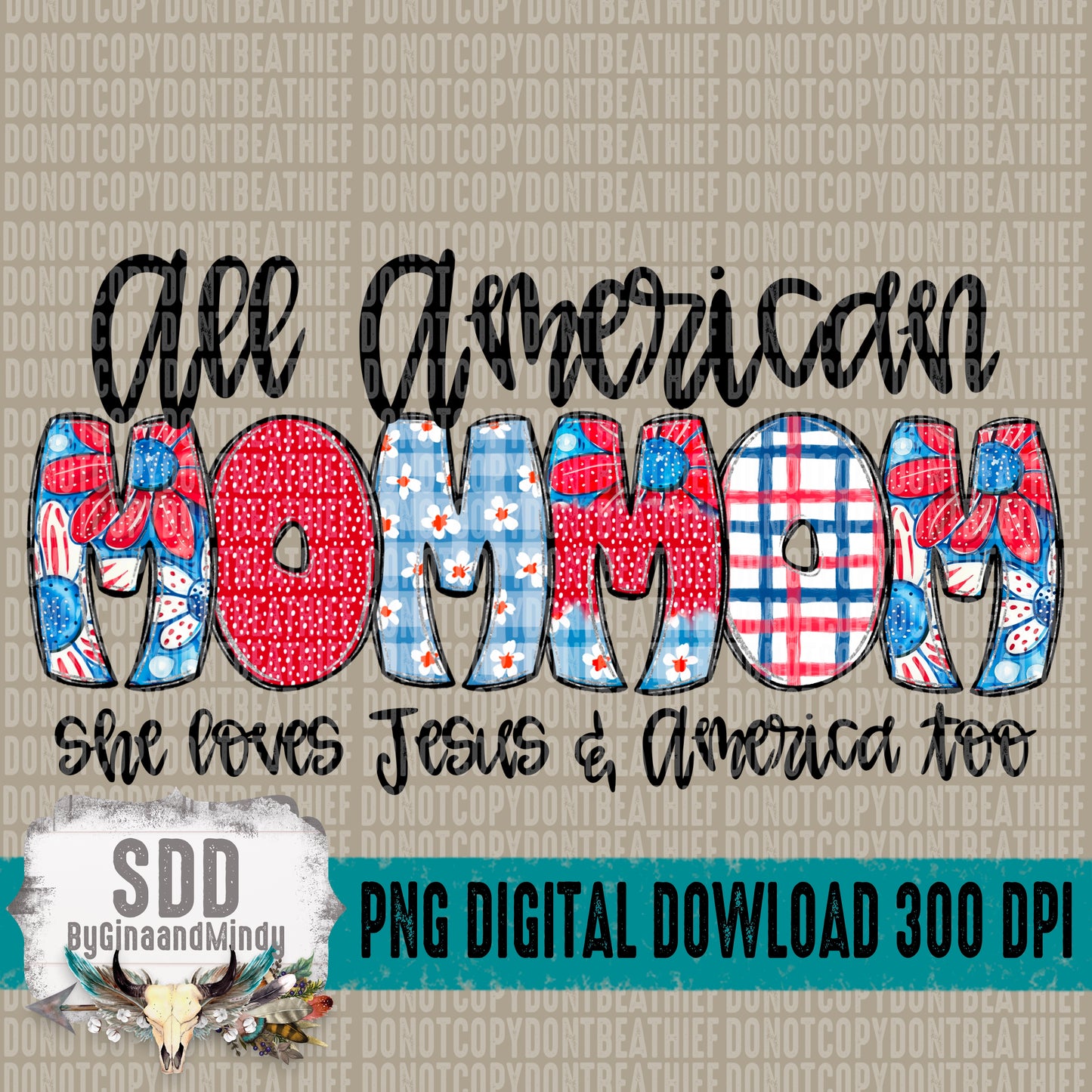 She Loves Jesus & America Too; MomMom