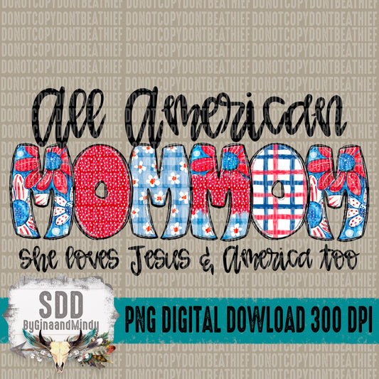 She Loves Jesus & America Too; MomMom