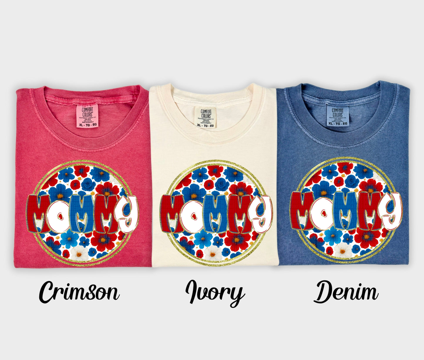 Mommy 4th Floral