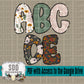 Moody Fall Doodle Alpha (5 Set Uppercase & Lowercase, 0-9, + Special Characters)