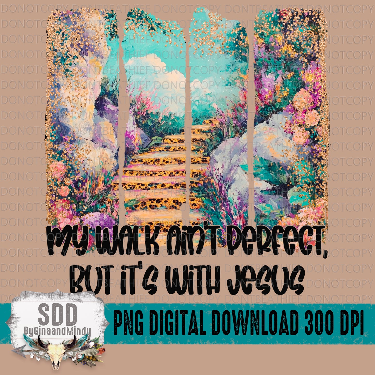 My Walk Ain't Perfect But It's With Jesus