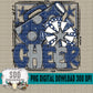 Cheer Bundle; Navy Blue & Grey