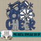 Cheer Bundle; Navy Blue & Grey