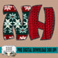 Sweater State Initials- New Hampshire