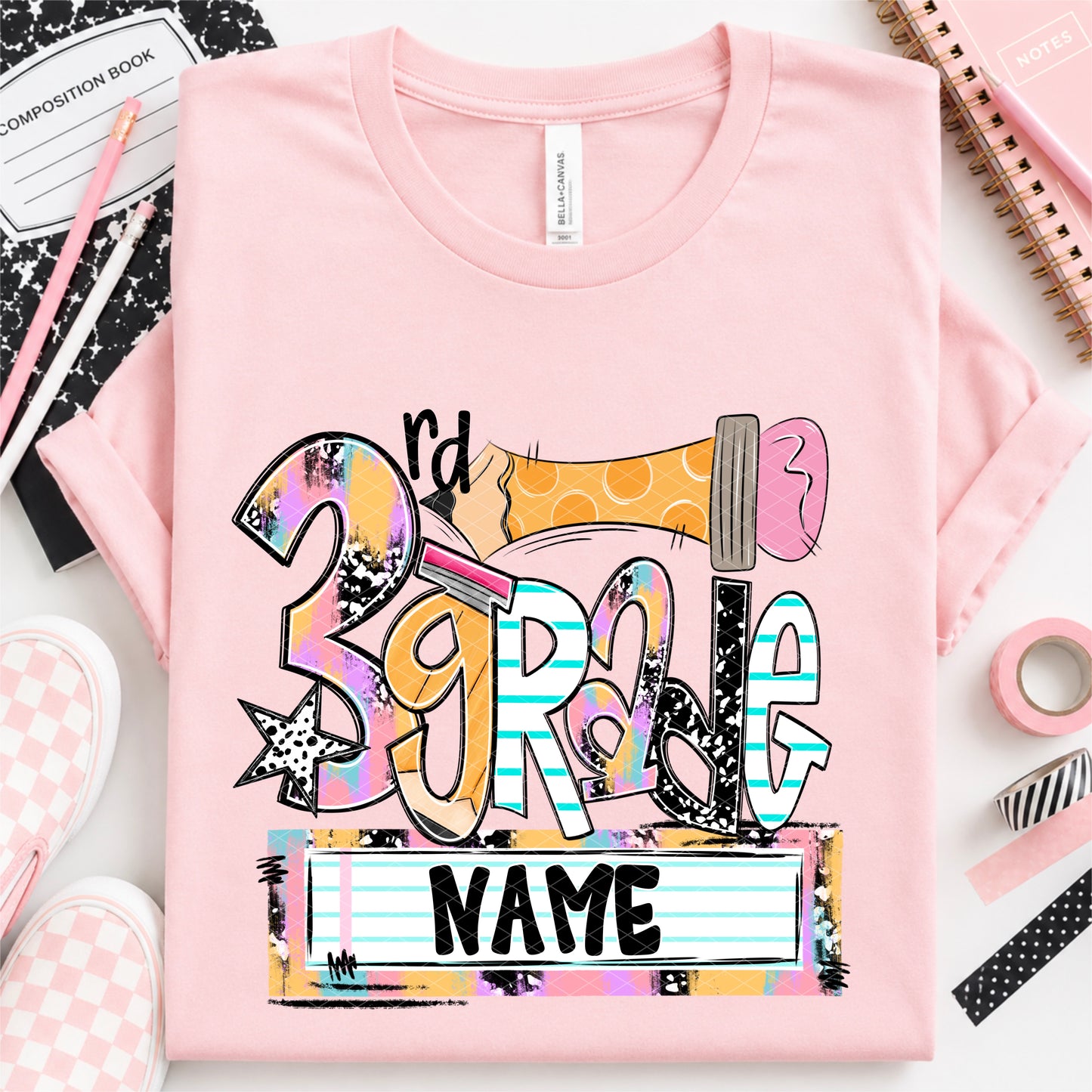 3rd Grade Name Plate