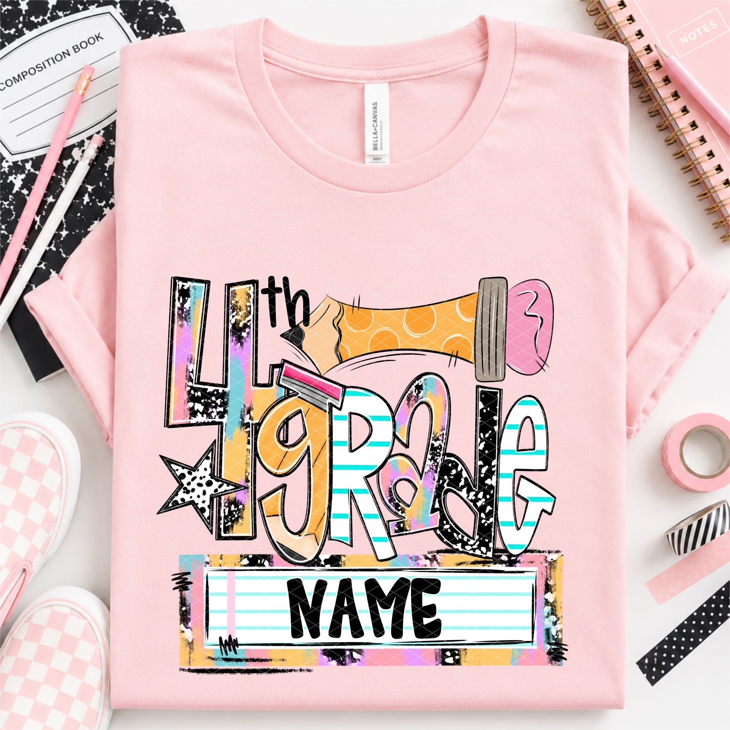 4th Grade Name Plate