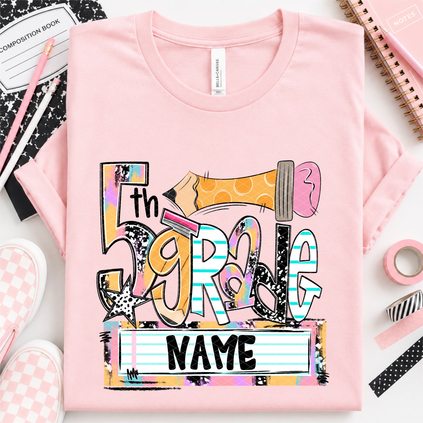 5th Grade Name Plate