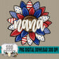 Patriotic Sunflower Collection; Nana