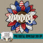 Patriotic Sunflower Collection; Nanny