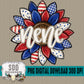 Patriotic Sunflower Collection; Nene