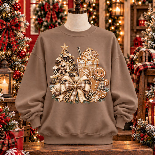 Neutral Christmas Collection Cluster