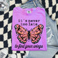 It's Never Too Late to find your wings