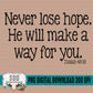 Never Lose Hope Bundle