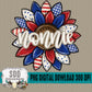 Patriotic Sunflower Collection; Nonnie