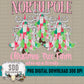 North Pole Tree Farm; Pink