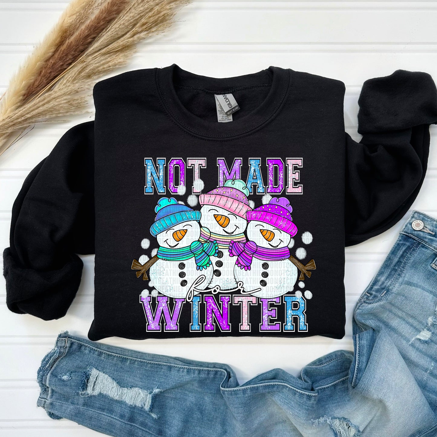 Not Made For Winter; Snowmen