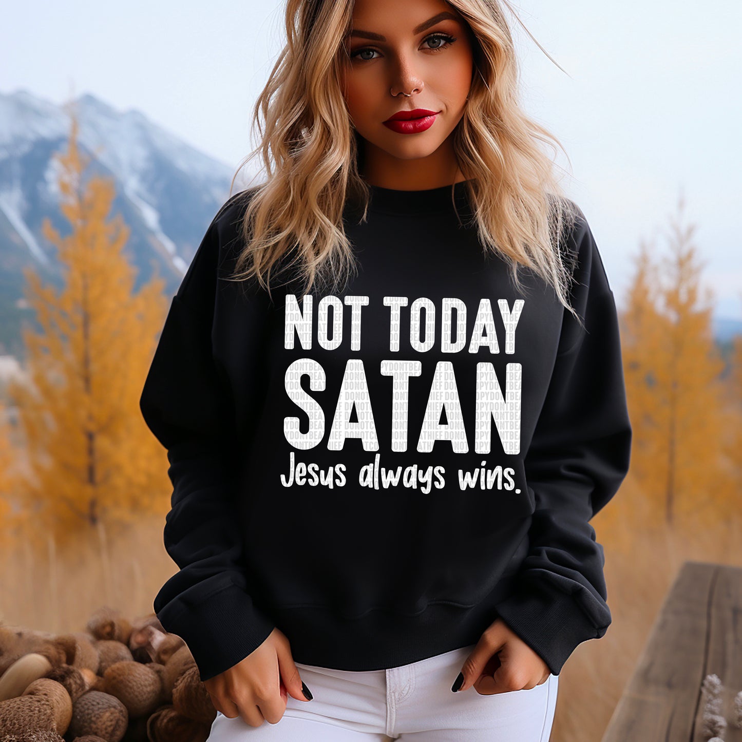 Not Today Satan Jesus Always Wins Bundle