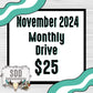 2024 November Drive