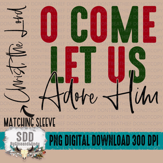 O Come Let Us Adore Him Bundle