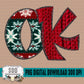 Sweater State Initials- Oklahoma