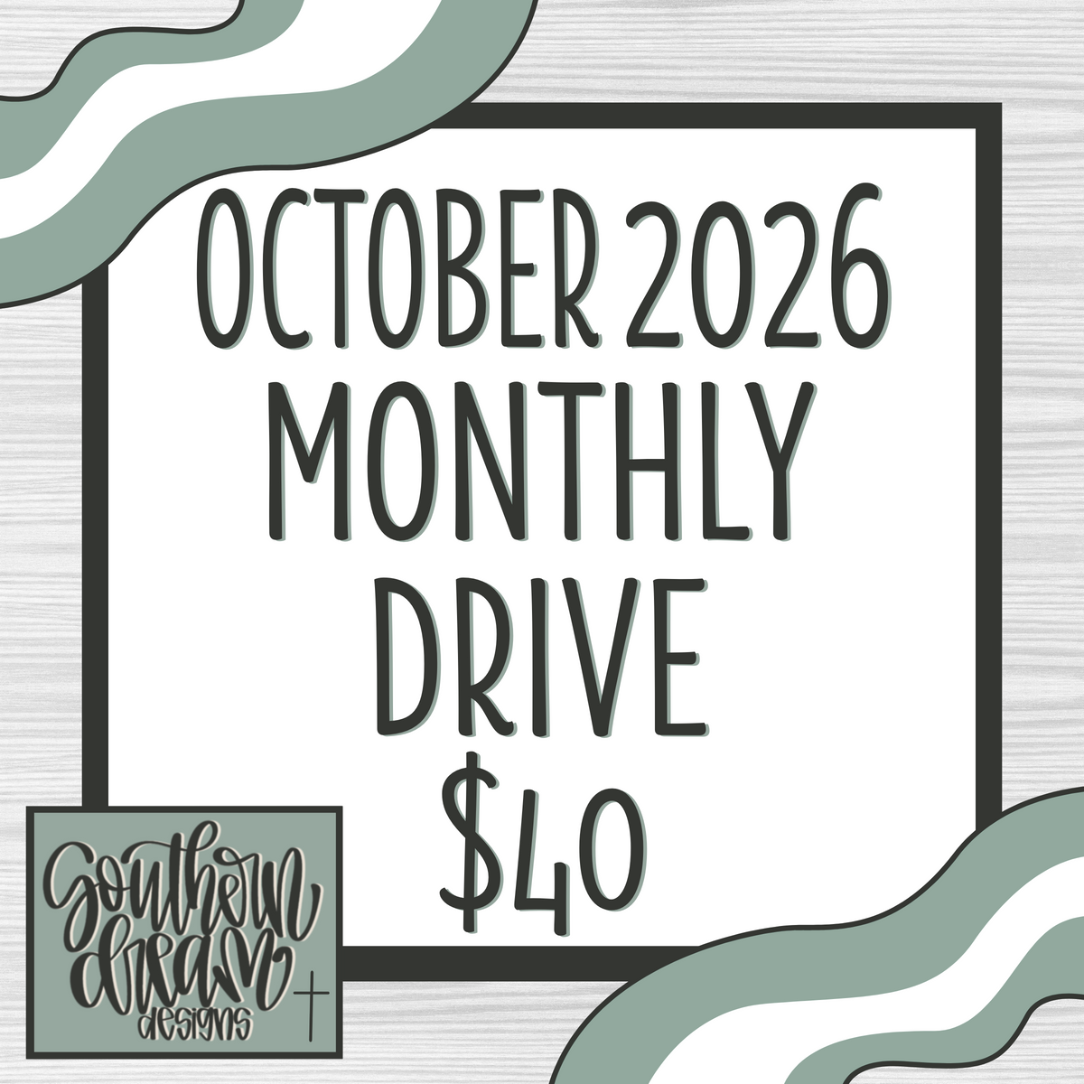 2026 October Monthly Drive
