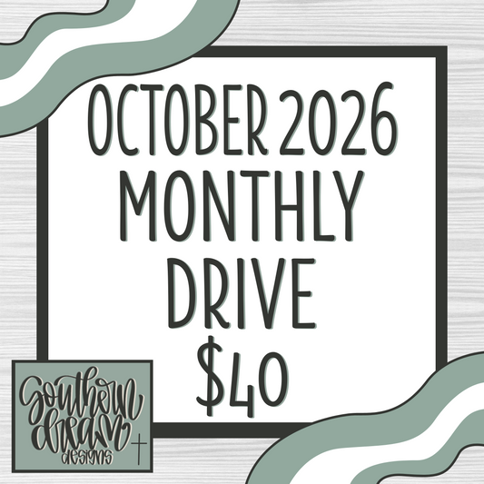 2026 October Monthly Drive