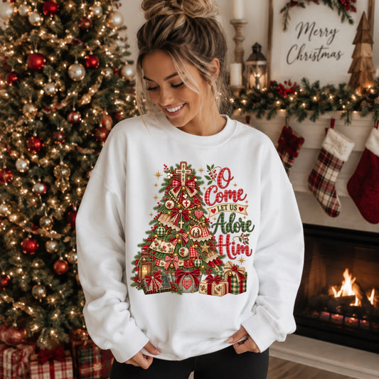 Oh Come Let Us Adore Him (Homespun Collection)