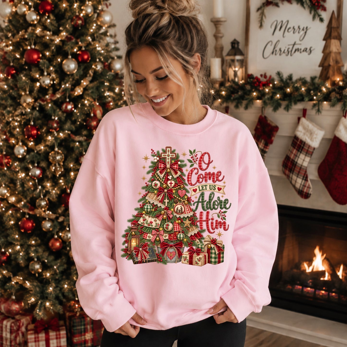 Oh Come Let Us Adore Him (Homespun Collection)