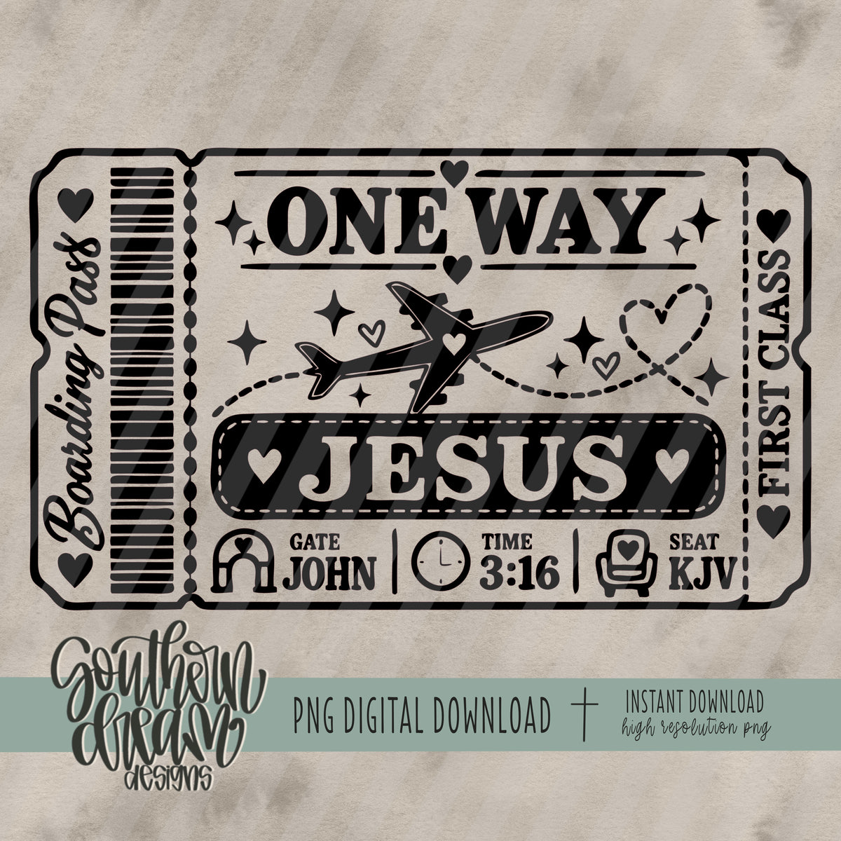 Jesus Boarding Pass Bundle