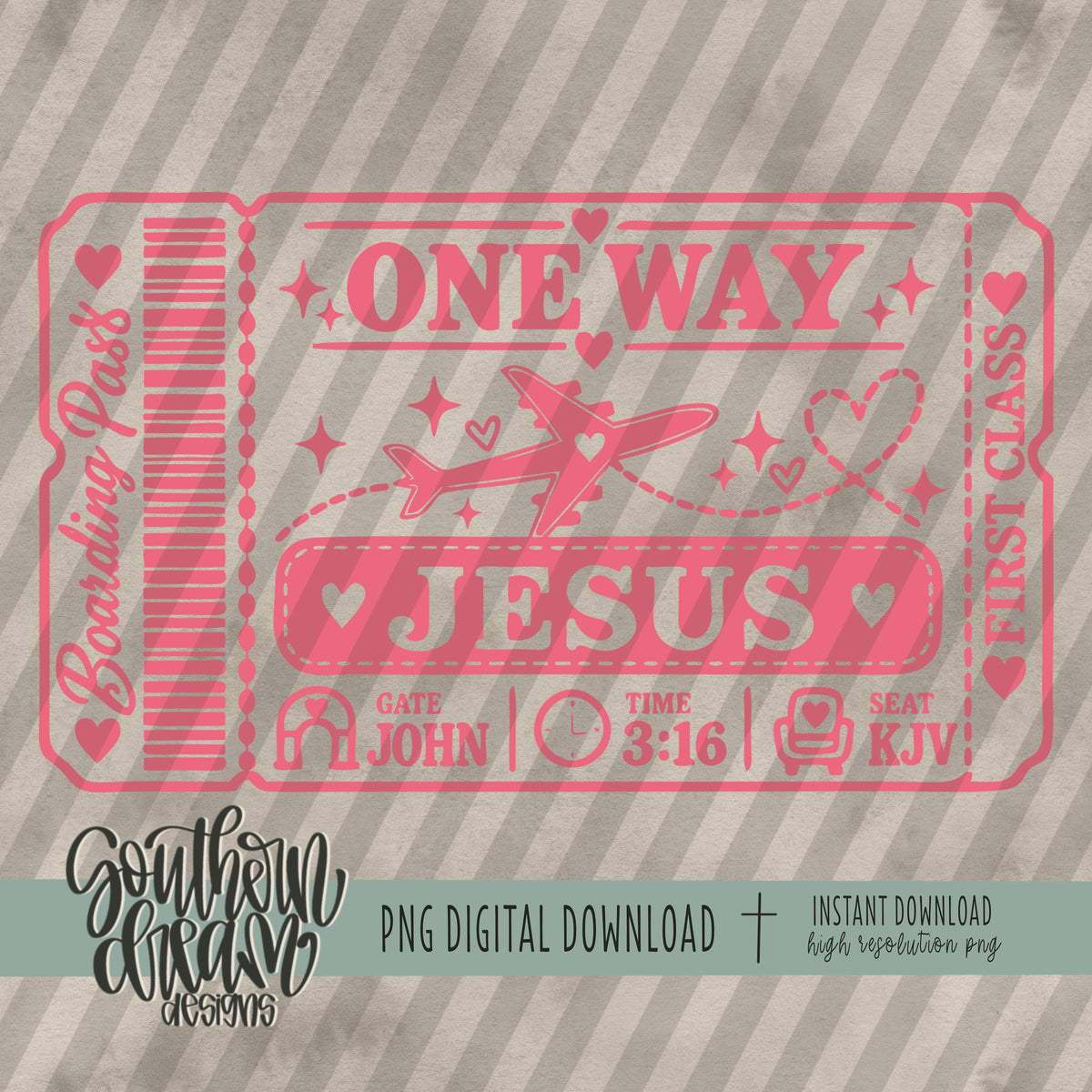 Jesus Boarding Pass Bundle