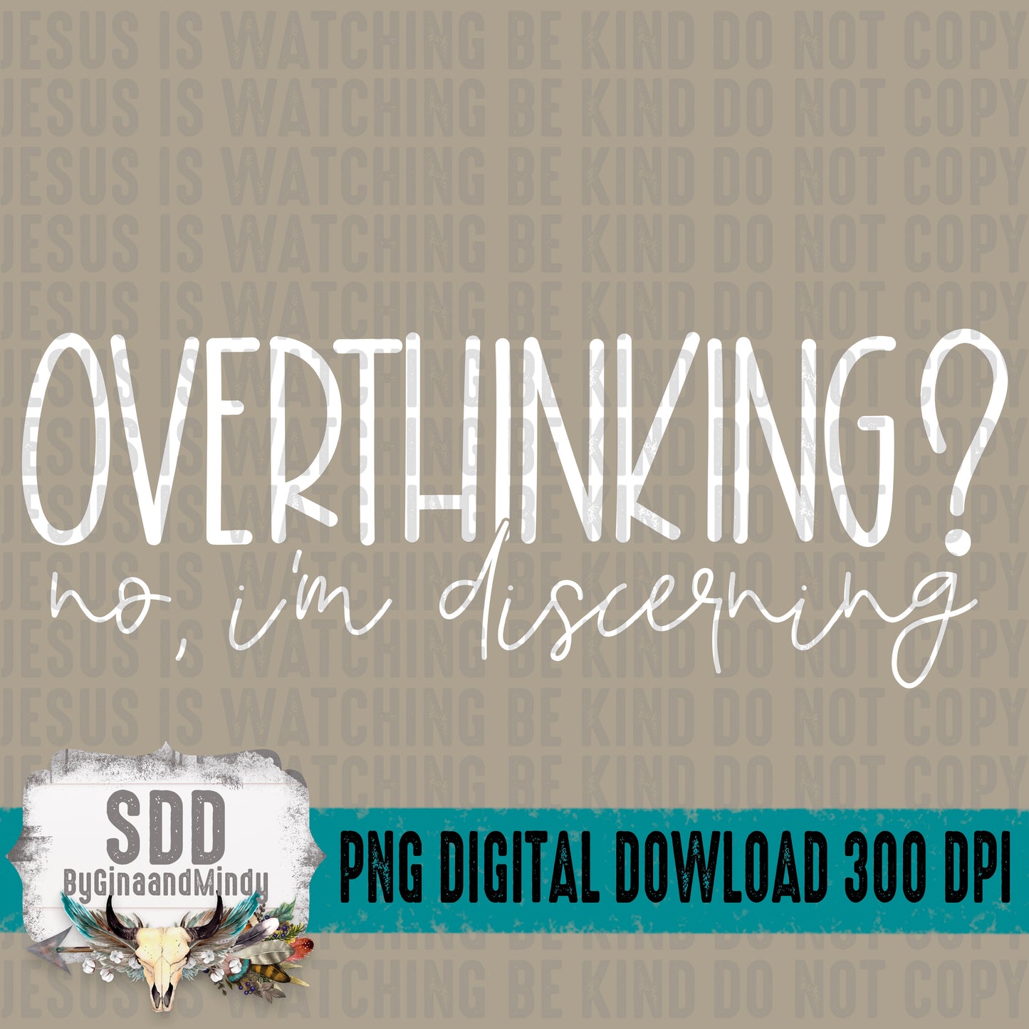 Overthinking? no, i'm discerning Bundle