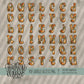 Painted Fall Alpha (4 Sets Aa-Zz, 0-9, Special Characters, Special Shapes)