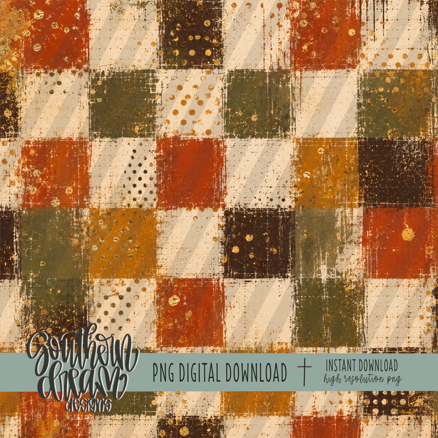 Painted Fall Digital Paper BUNDLE (Not Seamless)