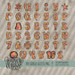 Painted Neons Alpha (4 Sets Aa-Zz, 0-9, Special Characters, Special Shapes)