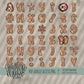 Painted Neons Alpha (4 Sets Aa-Zz, 0-9, Special Characters, Special Shapes)
