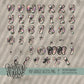 Painted Pastels Alpha (4 Sets Aa-Zz, 0-9, Special Characters, Special Shapes)